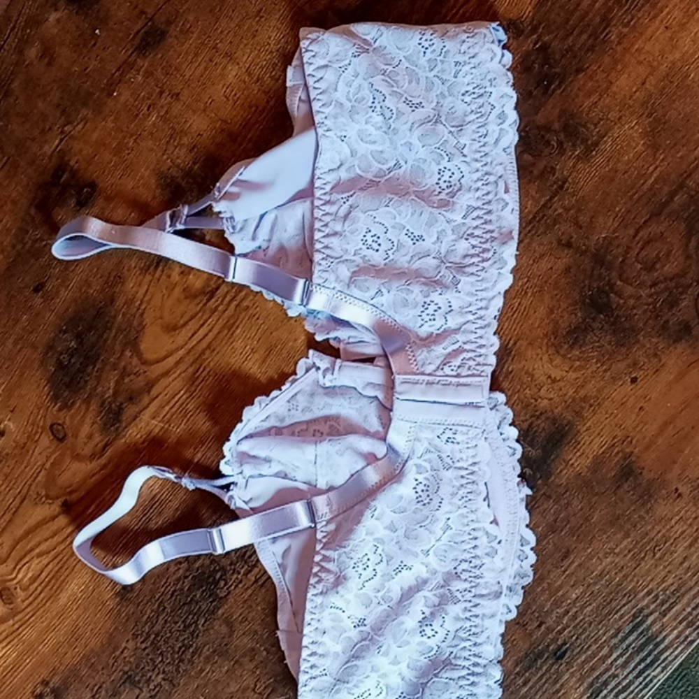 NWOT Sexy Lilac Lace Auden Multiple sizes Feminine unpadded underwire Bra - Picture 6 of 11